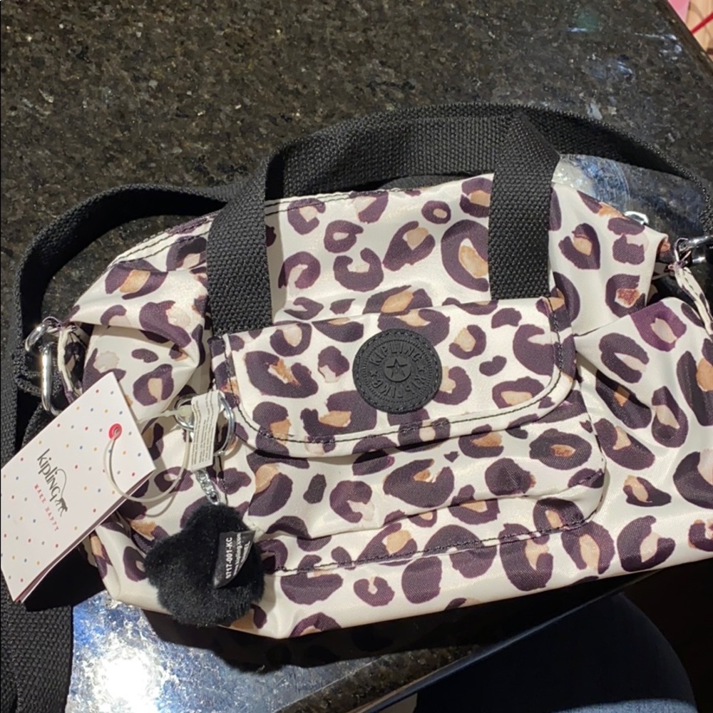 Leopard Crossbody Kipling Brynne